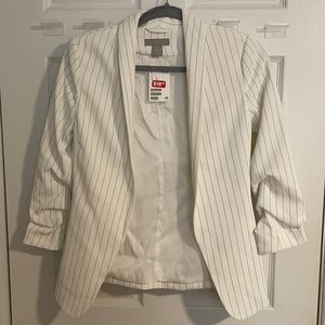 H&M Striped Blazer